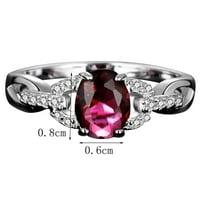 Kizly звъни ， Fashion Creative Diamond и Gemstone Ring Ring, подаръци за майчин ден, женски подаръци ， Clearance