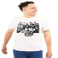 Стари училищни хип -хоп рапъри снимка Мъжки графична тениска тийнейджъри Бриско Марки 4x