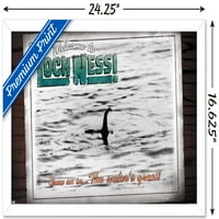 Плакат за стена Loch Ness Monster, 14.725 22.375