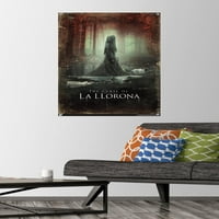 Проклятието на La Llorona - ключов арт стенен плакат с pushpins, 22.375 34