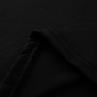 Кръгли върхове за дълъг ръкав за жени студени върхове за рамо за жени, ретро отпечатана блуза с дълъг ръкав на туника небрежно разхлабени пуловер тениски отпечатани суичъри с дълъг ръкав с дълъг ръкав