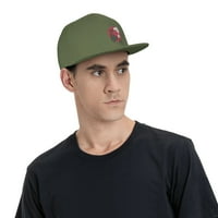 Шарански екзотични бейзболни шапки, шапки за мъже и жени, Регулируеми дишащи плоски шапки, мъх зелено