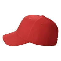 Cepten Men & Women's Fashion Уникален печат с лого на Dimmu Borgir регулируема бейзболна шапка червено
