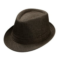 Мъже и жени ретро джаз шапка soild british sun hat travel sun hat