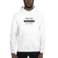 Tri Color Warren New York Hoodie Pullover Sweatshirt от неопределени подаръци