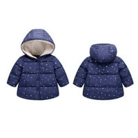 Малко дете детски якета деца бебе момиче момче зимно палто с качулки топли дрехи за връхни дрехи