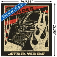 Междузвездни войни: Сага - плакат за пропаганда на Vader, 14.725 22.375
