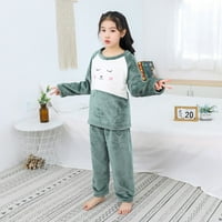 Униза на бебето на Baby Baby Pajamas and Fleece Sleep Slets Sutship Fleece Sweatshir