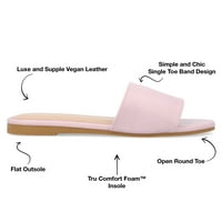 Колекция на пътешествия жени Kolinna Tru Comfort Foam Slip на плъзгане на плоски сандали