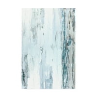 Изобразително изкуство 'абстрактно синьо и' платно изкуство от Инкадо