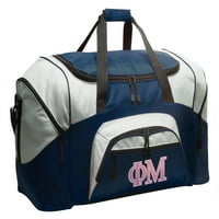 Широка залива Phi Mu Sorority Duffle Bags или Phi Mu багаж