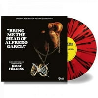 Джери Филдинг - Донеси ми главата на саундтрака на Алфредо Гарсия - Кръв червено и черно пръскане Оцветен винил