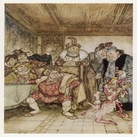 Hop Frog Poster Print от Mary Evans Picture Libraryarthur Rackham