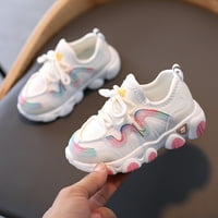 Simplmasygeni Toddler Shoes Clearance малко дете деца деца бебе момичета зимна топла кожа дантела маратонки с меки обувки