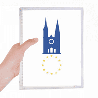Френска архитектурна Европа тетрадка свободен дневник за пълнене на журнали за канцеларски материали