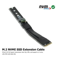 Kotyreds Riser Cable M. NVME SSD удължител кабел за PCIE 3. Адаптер за пълна скорост