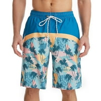 Детесбула мъжки къси панталони Мъжки ново лято Твърдо спорт плуване Бързо изсушаване ежедневни плажни панталони
