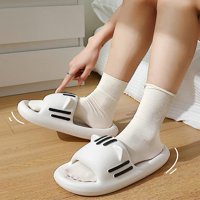 Dabuliu сладки анимационни чехли Unise Summer Detcy Sole Soft Non Slip Slide Plide Indoor Outdoor House Sandals