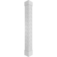 Екена мелница 12 в 9' ч занаятчия класически квадрат без Заострени Бонди Дърворезба колона с стандартен капитал и стандартна база