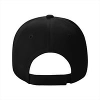 Cepten Mens & Womens Street Style Уникален печат с волбит тъмен череп крила лого регулируемо бейзболна капачка черно