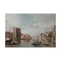 Изкуство Канале Гранде във Венеция