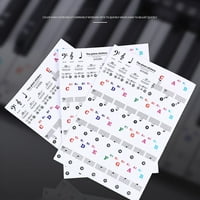 Стикери за клавиатура на пиано за ключови клавиатури за клавиатура