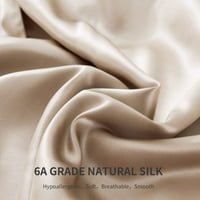 Dosili Natural Silk възглавница със скрит цип мама от резба черница коприна възглавница и двете е странични копринени покривки за възглавница