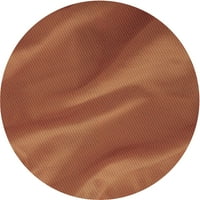 Ahgly Company вътрешен правоъгълник с шаблони с шаблони от папая оранжеви килими, 5 '7'