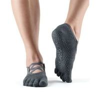 TOESO дамски атлетически ел пълни пръсти захващат ниско нарязани йога чорапи