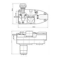 DC 12V 24V тел захранващ мотор мотор електрически миг заварчик за заварчик за