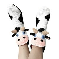 Loalirando плетен крокодил чорапи 3d Animal чорапи Модел за плетене на чорапи забавен коледен подарък за деца възрастни