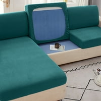 Rosnek Stretch Cushion Cover диван възглавница мебел протектор диван седалка диван диван диван покрив мека гъвкавост с еластично дъно