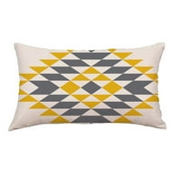 Супер мека геометрична къса плюшена възглавница диван подложка комплект домашна декорация i