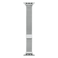 Инфинити кльощава Сребърна неръждаема стомана метална линия замяна лента за ябълка часовник серия 1,2,3,4,5,6,7, & се-Размер