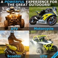 12V 11.2AH Подмяна на батерията за мотоциклет на PowerSport ATV скутер