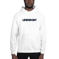 3XL Tri Color Lewisport Hoodie Pullover Sweatshirt от неопределени подаръци