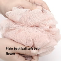 Linyer Bath Balls Мрежа ексфолираща масаж на телесната кърпа овлажняваща пяна измиване на кожата баня доставки скрубер леко кафе