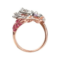 Дизайн на драконова глава пръстен интересен пръстен с уникален сплав пръстен бижута пръстен за възрастни мъже жени
