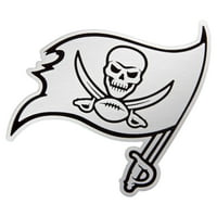 Мъжки Antigua White Tampa Bay Buccaneers Метално лого победа с пълна цип качулка