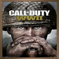 Call of Duty: Втората световна война - Ключов плакат за стена на изкуството, 22.375 34