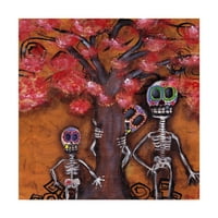 Изкуство 'скелет на родословно дърво' платно изкуство от Абрил Андраде