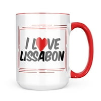 NEONBLOND ОБИЧАМ LISSABON халба подарък за любители на чай за кафе