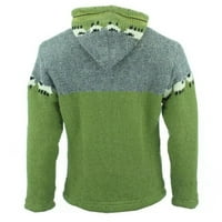 Мъжки мода есен зимен пуловер свободен голям размер смесен цветен пуловер жилетка от жилетка на жилетка