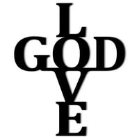 Любовта Бог Християнска Стена Декор