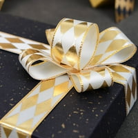 Панделка за опаковане на подаръци без миризма Коледна украса панделка за опаковане на подаръци украсяват отлично за парти