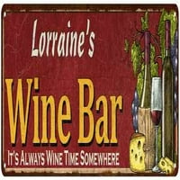 Лотарен бар за вино червен подарък Домашен кухненски декор знак 206180056170