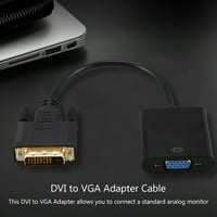към VGA адаптер кабел 1080p -d към VGA кабел 24+ пин мъжки до щифт VGA женски видео конвертор за дисплей