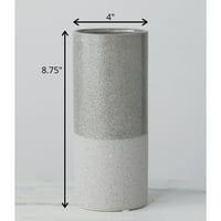 Sullivans керамична ваза 8.75 H Grey