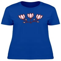 Готини винтидж цветя с тениска с тениска жени -Маг от Shutterstock, женски хх-голяма