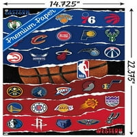Лига - лого плакат за стена с бутони, 14.725 22.375